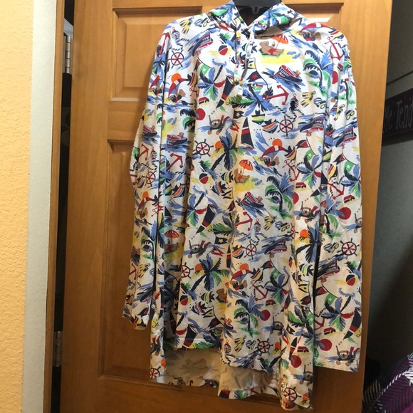 Polo Ralph Lauren Other - Polo Ralph Lauren Hooded Shirt Size 2XLT